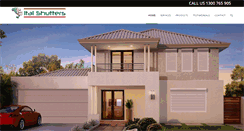 Desktop Screenshot of italshutters.com.au